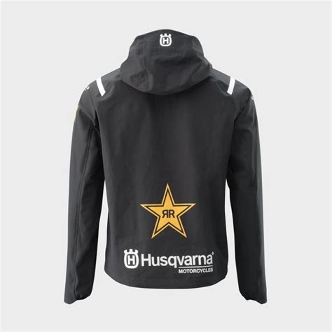 ROCKSTAR HUSQVARNA 2023 REPLICA TEAM HARDSHELL JACKET 